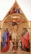Crucifixion with Madonna and St.John Antonio Fiorentino